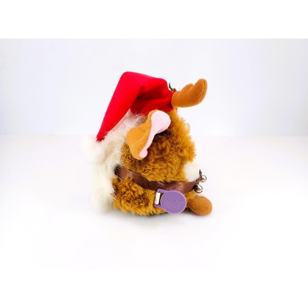 Vtg. 1999 Tiger Furby Special KB Toys Edition Reindeer Holiday Tested Works Box - Picture 7 of 16